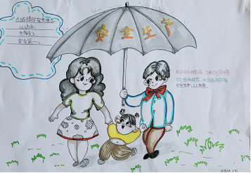 关注有亲情 古城煤矿开展"家人叮咛促安全"绘画活动