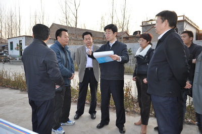 【泗水县】县委书记,县人大主任范宇新到金庄镇视察指导工作