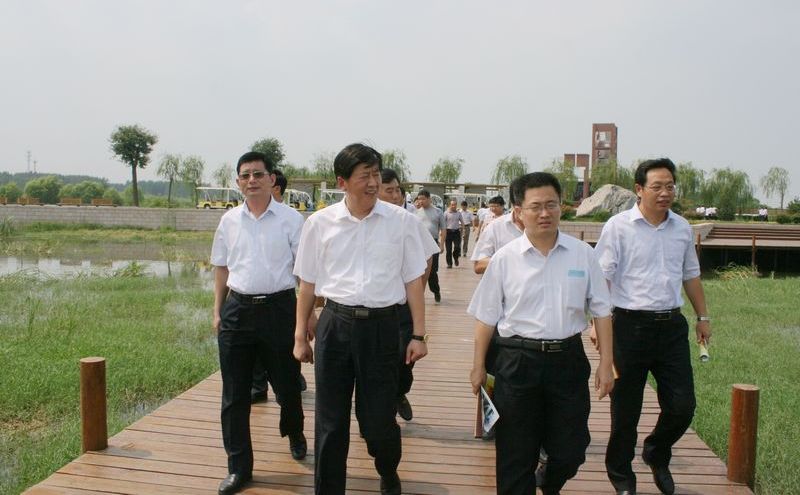 【微山县】汶上县党政考察团来微山参观考察,kan1001