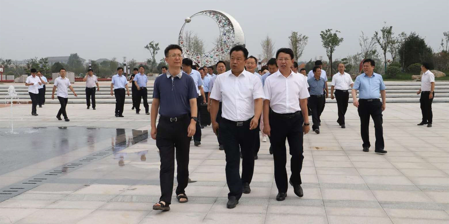 【金乡县】梁山县党政考察团来我县考察学习