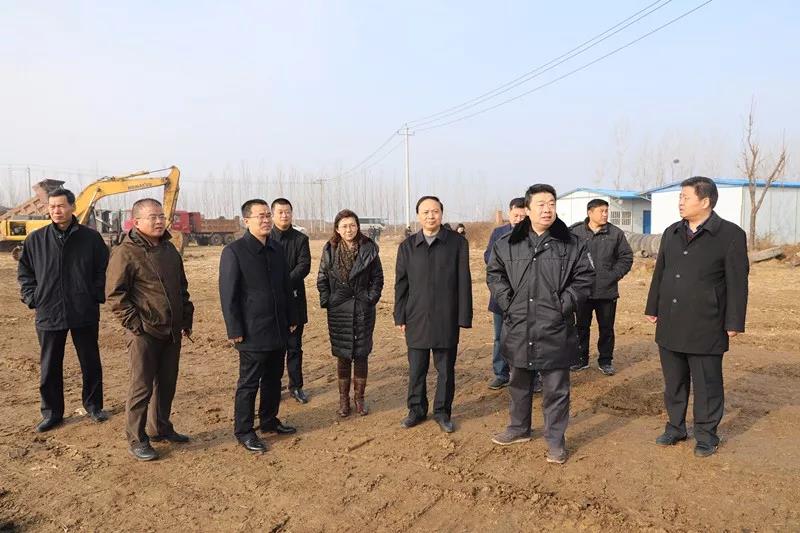 【太白湖新区】曹广州主任实地调研重点建设项目推进情况