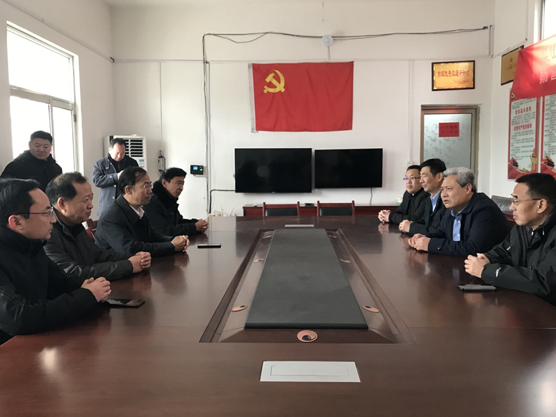 市畜牧业发展中心到梁山县杨营镇马营镇开展党组织联建和走访慰问活动