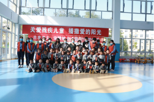 市残联共享蓝天宋慧敏女士爱心捐赠仪式在市儿童康复中心举办