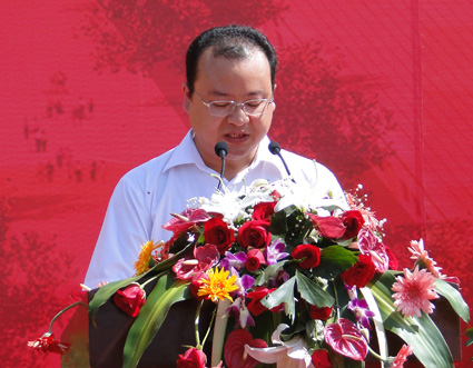 任城区山东浩宏金宇物流园奠基仪式隆重举行