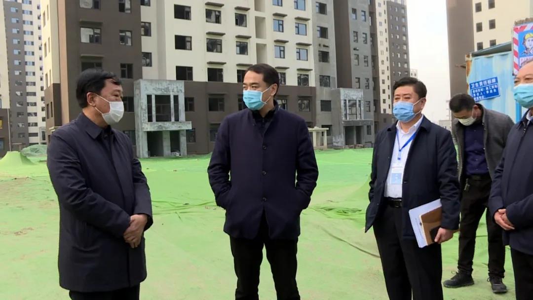 嘉祥县县领导调研城建项目开工复工情况