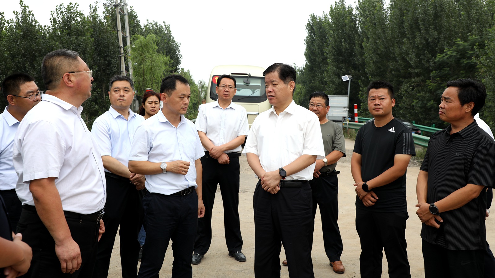 7月22日,县委书记张茂如督导检查我县防汛工作时强调,要切实强化风险