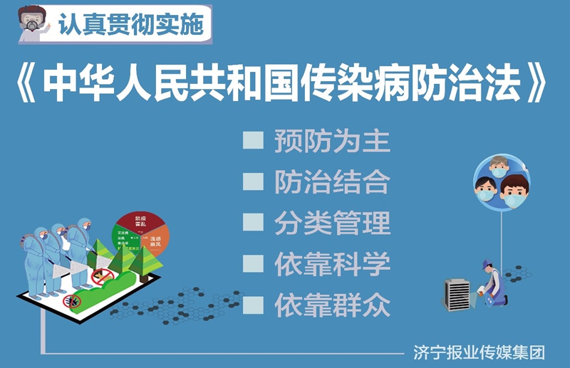 公益广告认真贯彻落实中华人民共和国传染病防治法