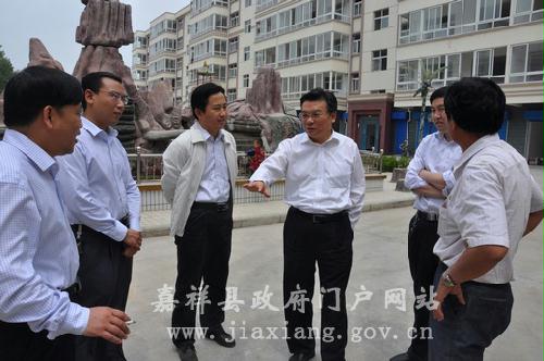 嘉祥县秦存华调研梁宝寺镇大张楼镇经济社会发展情况