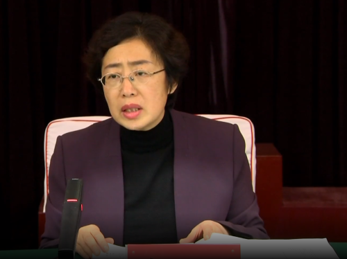 市委书记李丽参加会议并讲话.
