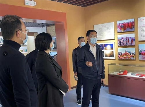 3月29日,邹城市委常委,宣传部部长曹海成到市新时代文明实践中心调研